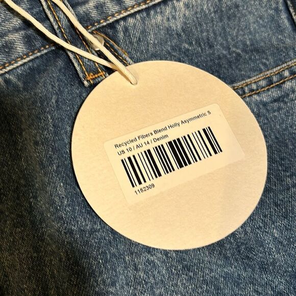 NWT Princess Polly HOLLY ASYMMETRIC STRAIGHT LEG JEAN - Picture 6 of 7